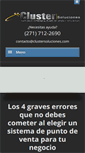 Mobile Screenshot of clustersoluciones.com
